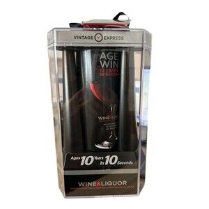 VINTAGE EXPRESS AGING ACCELERATOR For Aging Wine & Many Liquor Types NEW Sealed
